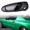 (Conjunto de 4) Nova frente traseira fora maçanetas pretas para 1992-95 honda civic 1993-97 civic del sol 72180sr3j02zd 72680sr3j01zc