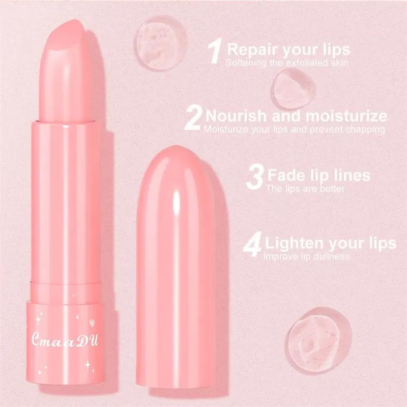 6 Colors Fruity Lip Balm Nourish Moisturize Lipstick Long Lasting Hydrating Fade Lip Lines Prevent Dry Lips Make Up Lip Care
