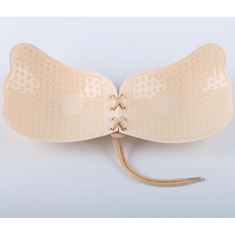 

Силиконовый бюстгальтер без бретелек с крыльями Lala Goddess и накладки на соски D