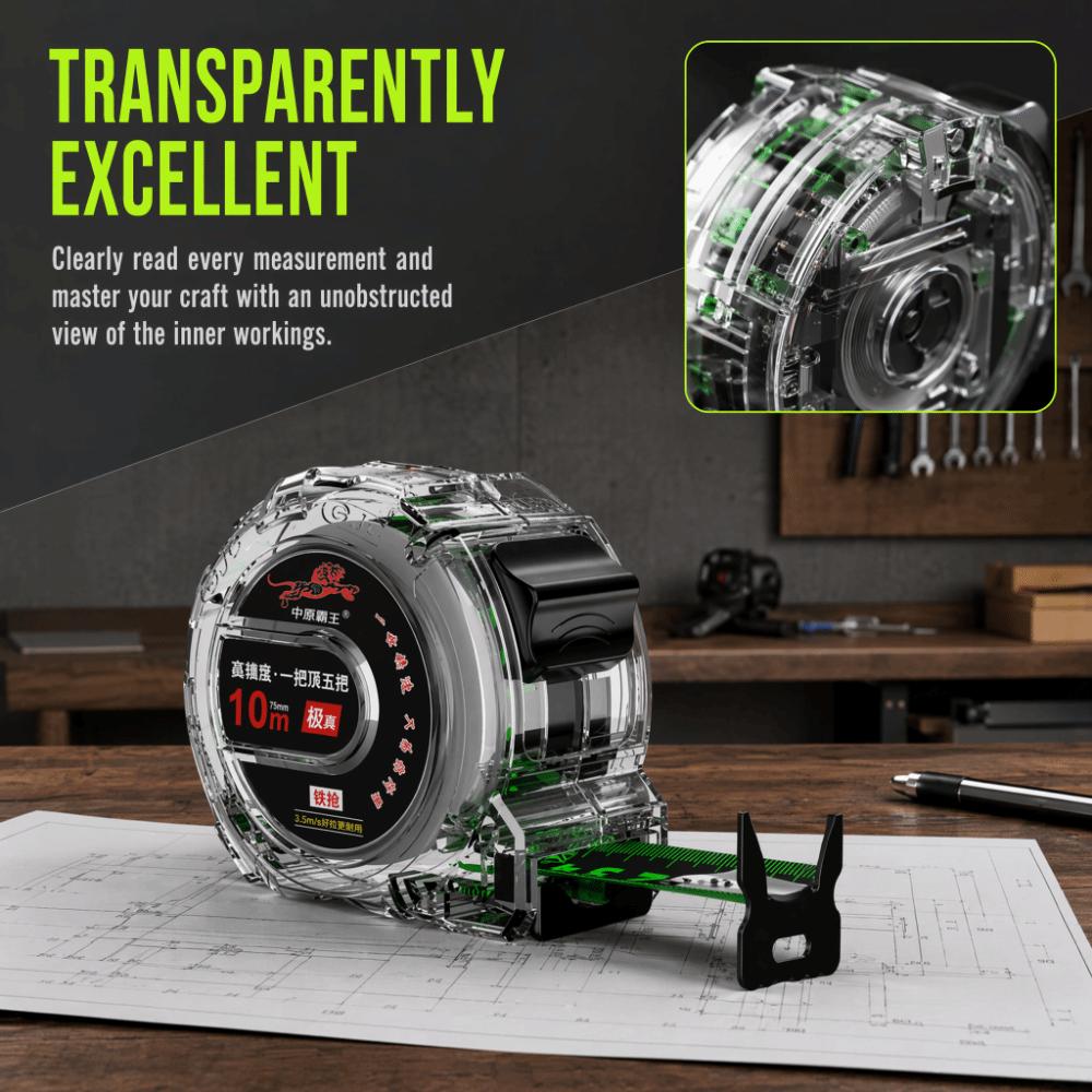 Carbon steel Thick Electroplated Tape Measure Stainless Steel Tape Measure  Woodworking