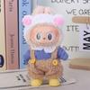 Baby Clothes 17cm Canvas Set Labubu Skirt Second-generation Plush Toy Doll Clothing