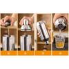 Praktisches Mix-Set Edelstahlsiebe Cocktailshaker Mixer Jigger Ausgießer Weinzubehör für Partys Zusammenkünfte