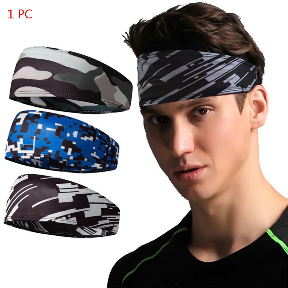 Fashion Women Men Camouflage Elastic Headband Fitness Sports Sweatband Hair Band Fashion Women Men Camouflage Elastic Headband Fitness Sports Sweatband Hair Band
