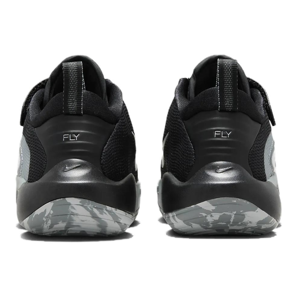 Nike IsoFly PS Black Cool Grey Kids Sneakers White Wolf-Grey FQ7670-001