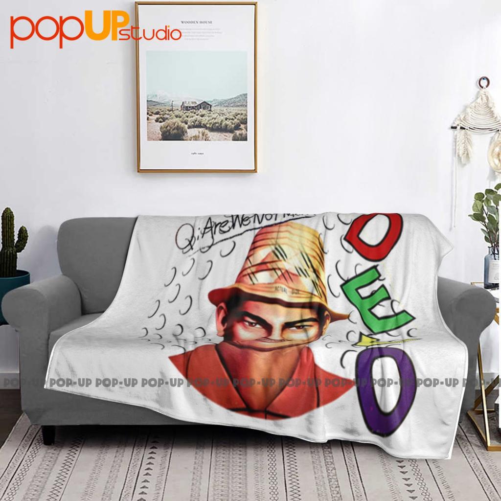 Devo Q Are We Not Men A Synth Pop Ultra-Soft Blanket Quilt Winter Sofa Cover Bed Covers