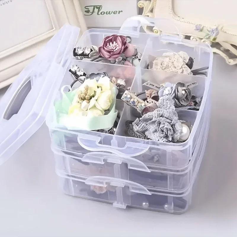 18-grids Jewelry Box for Earrings and Girls' Accessories - A Must-Have Organizing Solution for Jewelry and Accessories Storage