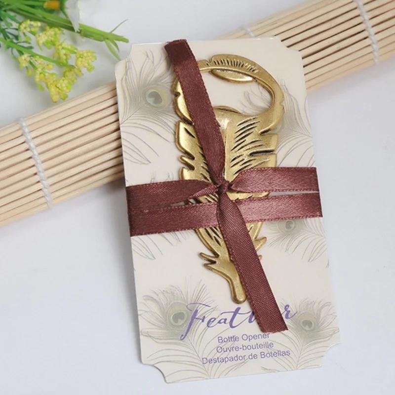Creative Personality Feather Opener Marriage Return Wedding Opener Multifunctional Kitchen Beer Opener