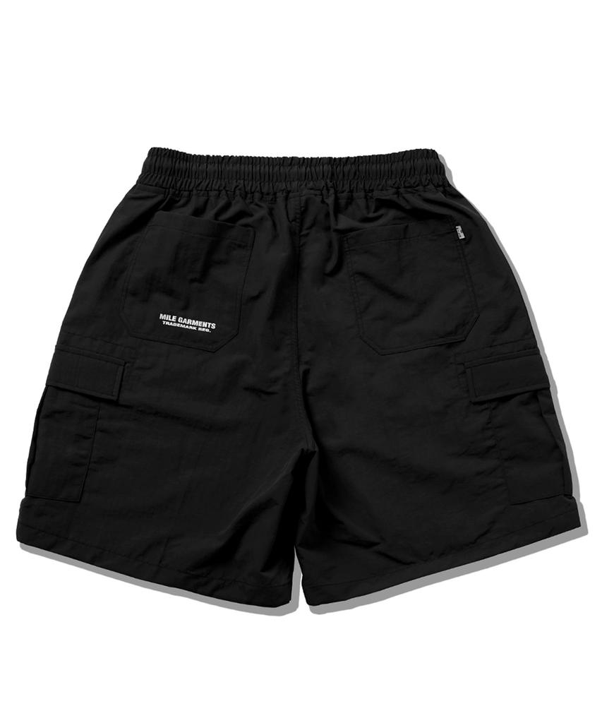 Deomail Summer Elastic Crepe Nylon Cargo [Black]