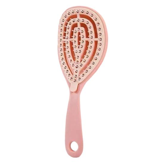 Self Cleaning Vented Hair Brush for Women, Scalp Massage Paddle Brush for Wet Dry Hair, Blow Drying Hair Detangler Brush