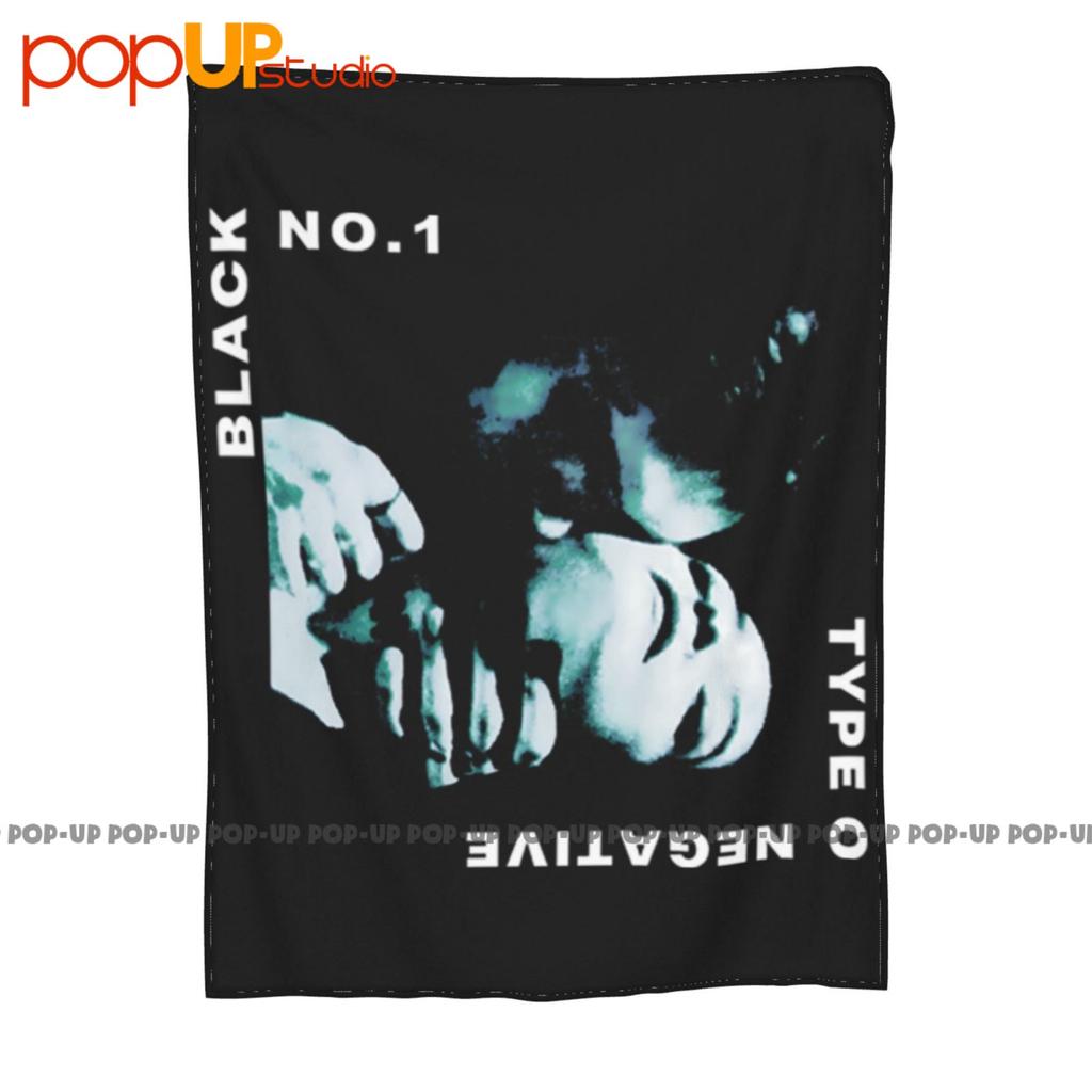 Vtg 1994 Type O Negative Black No 1 Basic Ultra-Soft Blanket Quilt Winter Sofa Cover Bed Covers