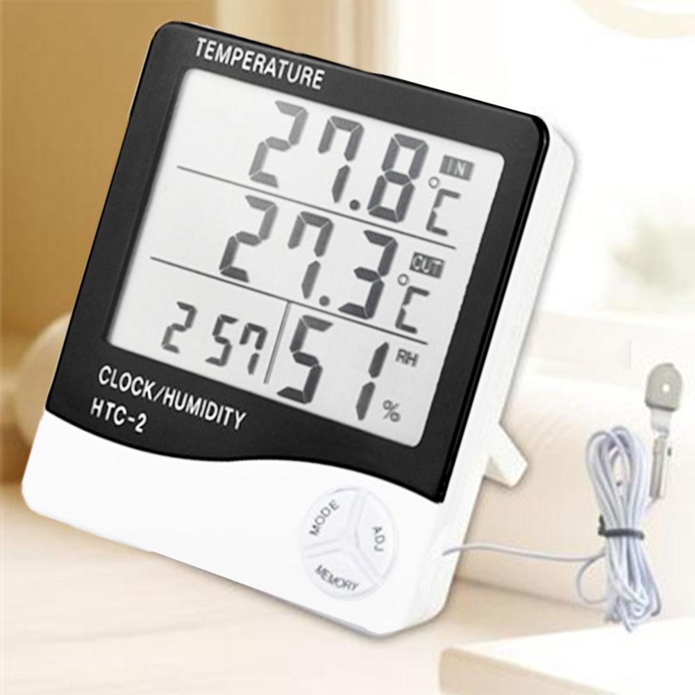 Digital LCD Display Thermometer Hygrometer Electronic Temperature Humidity Meter Tester