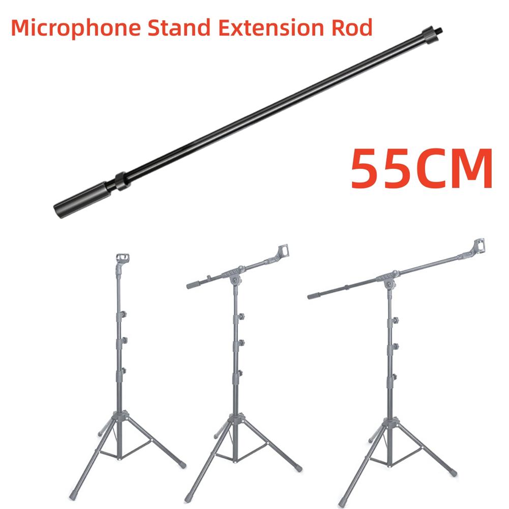 1 Pcs Microphone Stand Arms Video Live Bracket Boom Arms Replacement Rod 55CM Microphone Pole Microphone Extension Pole