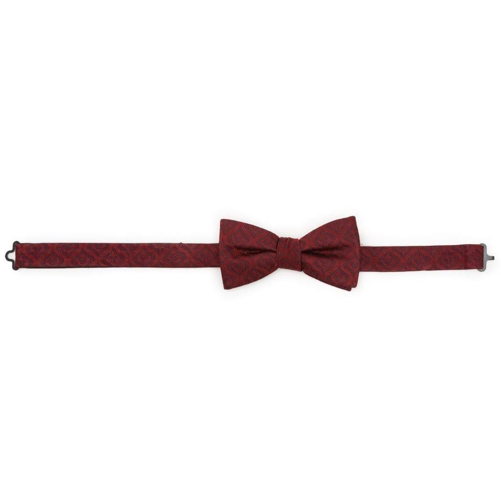 [Cufflinks] Mickey Mouse Holiday Maroon Bow Tie dn-mhdp-bt