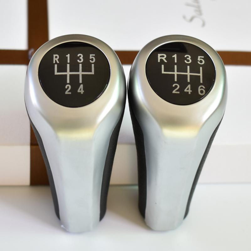 5 Speed 6 Gear Shift Knob Head Stick Shifter Lever For BMW 1 3 5 6 7 Series E90 E91 E92 E93 E30 E36 E46 F30 Z4 E85 E86 X5 E53 X6