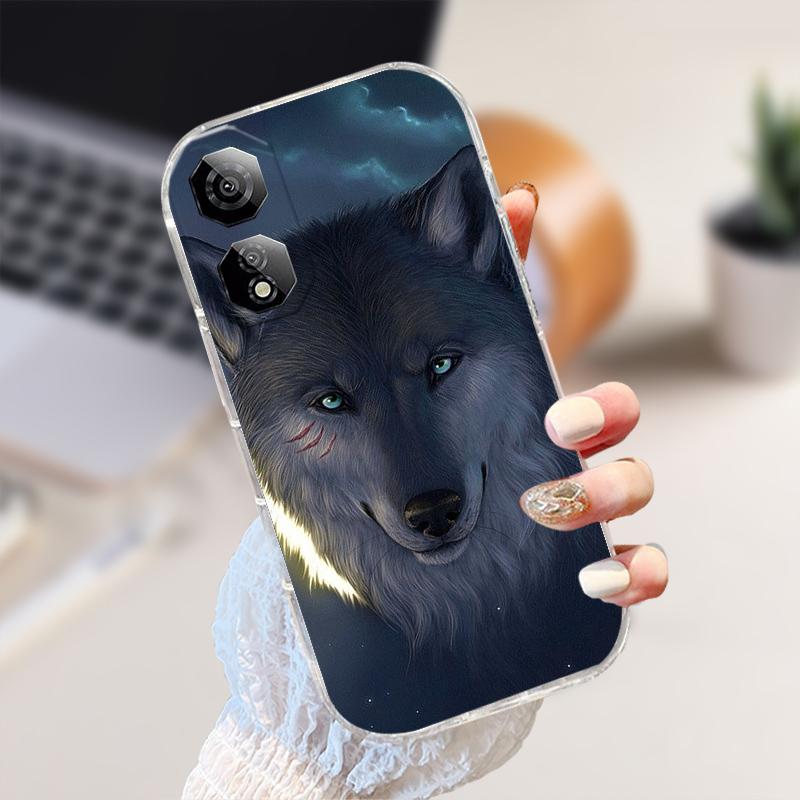 Для ZTE Nubia Neo 2 5G Чохол NubiaNeo2 Мультяшний Тварина М'який Силікон ТПУ Прозорий Чохол Для Nubia Neo2 Z2352N Прозорий Телефон Fundas