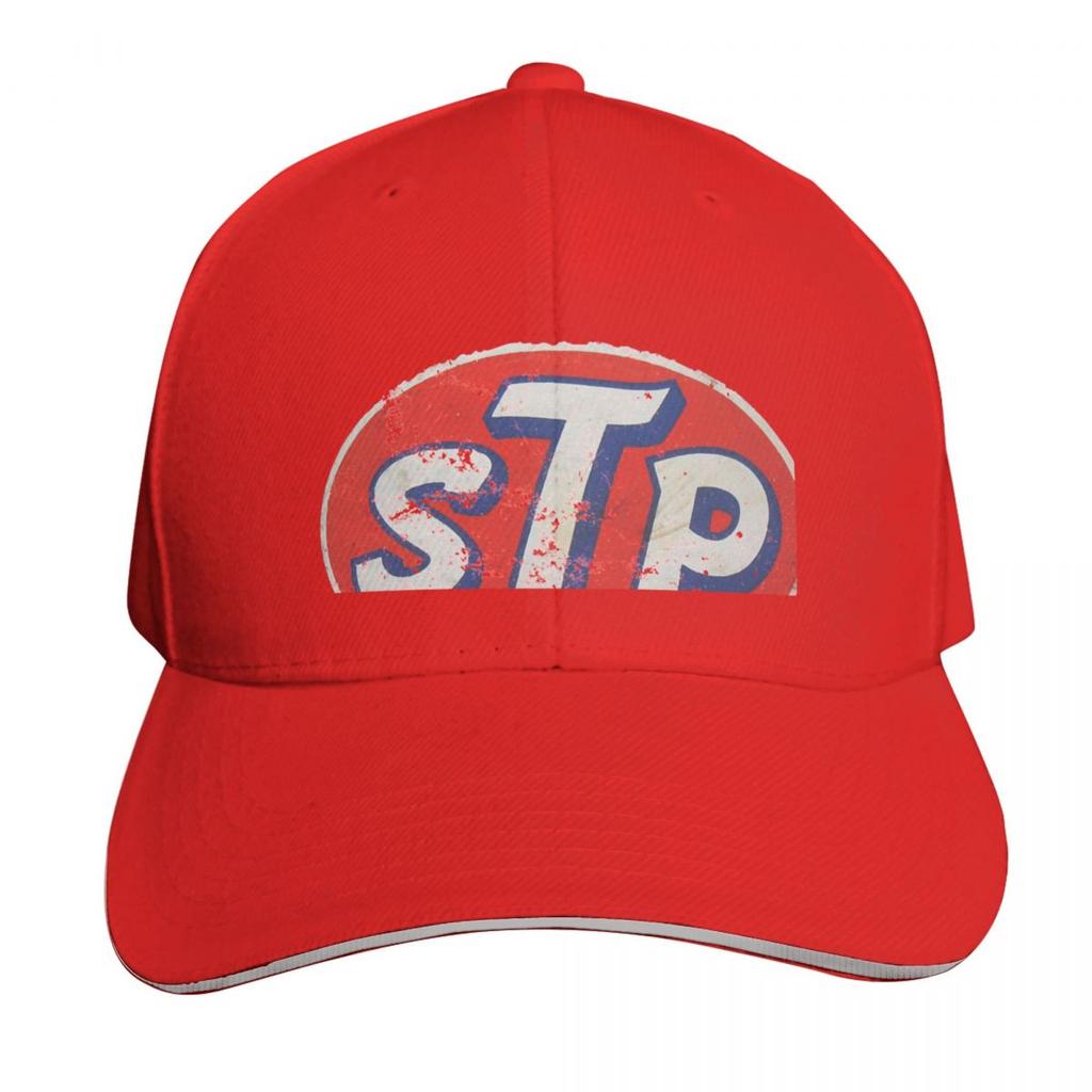 Stp Classic Baseball Cap Snapback Flat Bill Strapback Dad Hat Six Panel Structured Crown