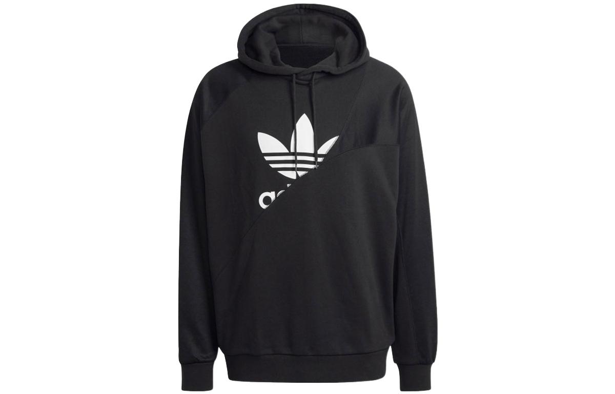 adidas originals Men s Adicolor French Terry Interlock Hoodie Black HG6331 M
