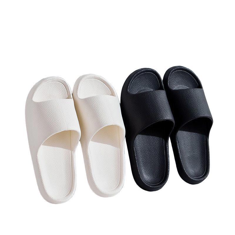 Fashion indoor versatile unisex leather pattern slippers home daily light comfortable soft sandals
