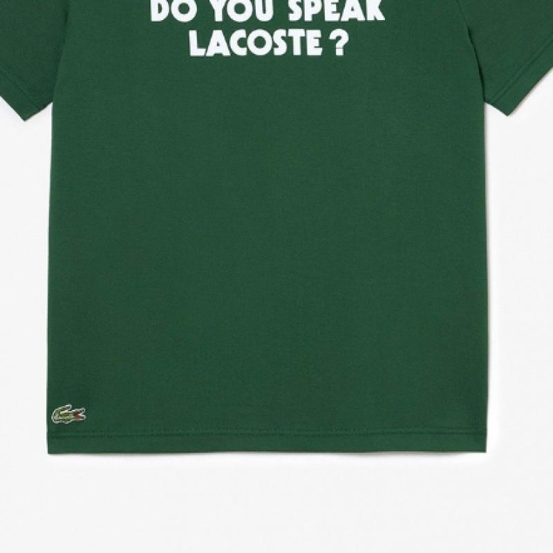 Men S lacoSTe meSSage Graphic T ShirT Th0134 54g 132
