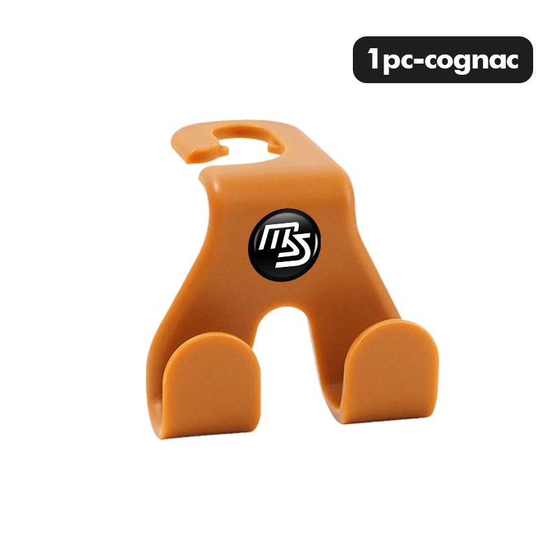 For Mazda Car Logo Seat Back Hooks Headrest Hanger Clip Double Hooks Interior Accessories 3 6 CX3 CX-3 CX-5 CX5 CX8 CX 9 Axela FF29