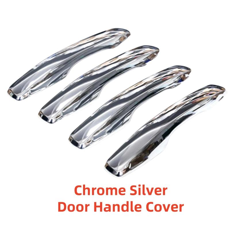 Chrome Silver Car Accessory Door Handle Cover Trim Paste Style For Volvo Xc60 UZ Xc90 590 90 2018