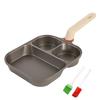 3-In-1 Breakfast Pan Non-Stick Cooking Pan Large Capacity Omelette Skillet Pancake