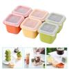 Ice Cube Tray Food Storage Container With Easy Release For Home Use