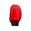 Adidas Neo Letter Logo Print Crew Neck Long Sleeve Sweatshirt Men Tops Red HD4692