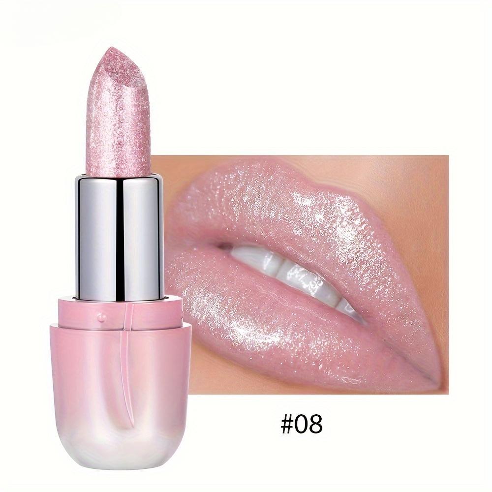 Shimmer Lipstick 6 Color Shimmer Lipstick Set | Long-Lasting Waterproof High Pigment, Radiant Shiny Finish, All Skin Types, Adult, Orange & Pink Tones