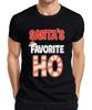 Santas Favorite Ho Funny Christmas Santa Party Gift Unisexs Tshirt