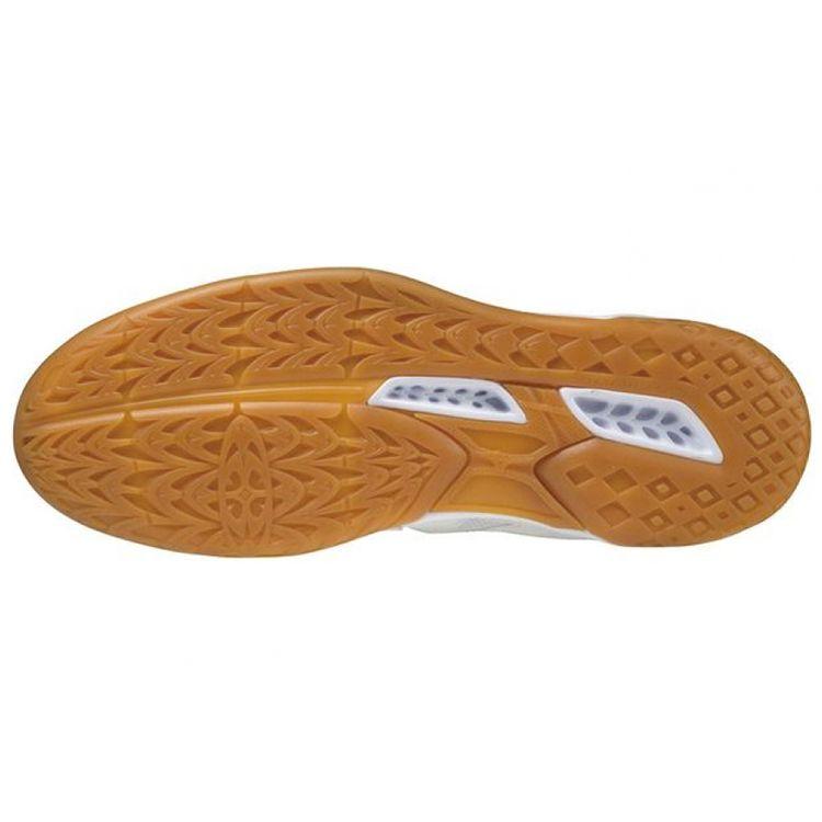 Mizuno Thunder Blade 3 White Black Gum Unisex Sneakers V1GA217009