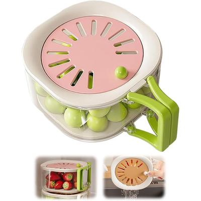 Kitchen Draining Bowl Vegetable Washing Basket, Fruit Vegetable Washing Sink Soup Basket Berry Washer, Food Strainer Cut Fruit Colander