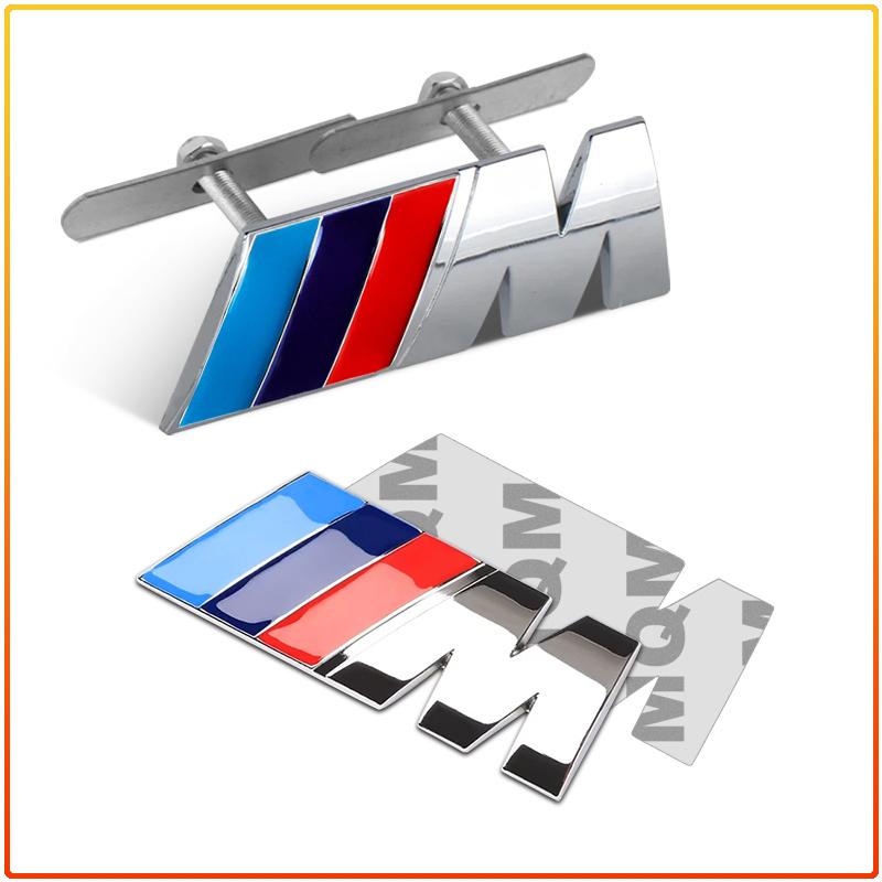 Car Body Side Badge Body Logo Rear Trunk Decor Sticker Car Modification Accessories For BMW E36 E46 E90 E60 E39 F30 F10 F20 X5 E70 E53 G30 E91 E92