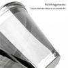 Stainless Steels Coffee Filter Fine Mesh Cone Shape Strainer Easy Cleaning Compatibles with Various Brewing Accessories