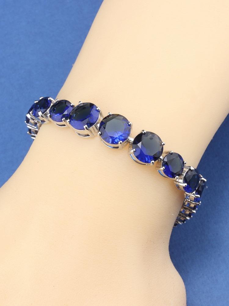 Italian Charm Bracelet Original    Fine Jewelry & Accessories Round Colorful Zircon For Women/Girl Fashion Gift