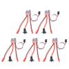 5PCS 30A Brushed ESC with Brake Dual Way JST Interface Micro 30A Brushed Speed Controller for 130 180 260 Motor 1 16 1