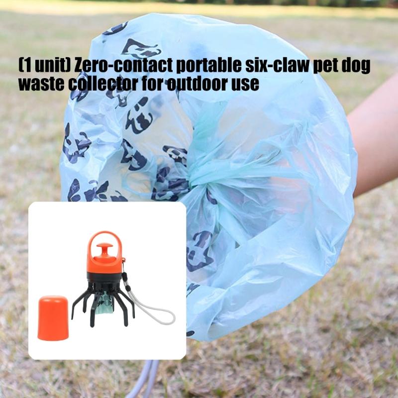 Convenient Pet Poop Scooper Keep Hand Clean And Environment Grip Style For Easy Use for Neighborhoods