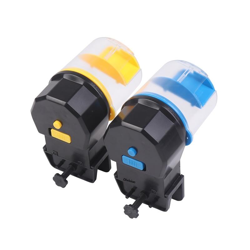 Programmable Automatic Fish Feeder for Aquarium Adjustable Feeding Times for Turtle Fish and Betta Tank Convenience