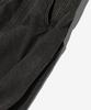 CARGOBROS Curved Line Washed Denim Pants (Black)