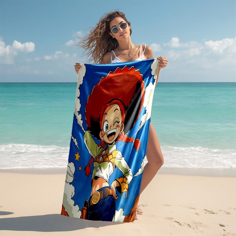 1pc Cowgirl Adventure Wild West Microfiber Beach Towels Quick Dry Towel Sand Beach Towels Pool for Travel Swim Pool. S072101164