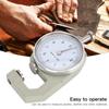 Thickness Gauge Round Dial Flat Head Measuring Jewelry Leather Board Equipment 0 10
