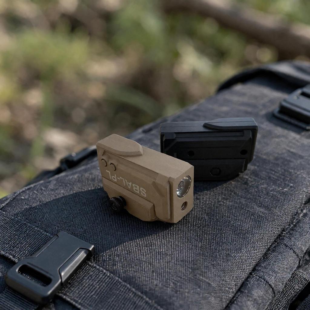 Nylon Under-Mount Light Toy Gun Button-Activated Lithium Flashlight with Infrared Signal