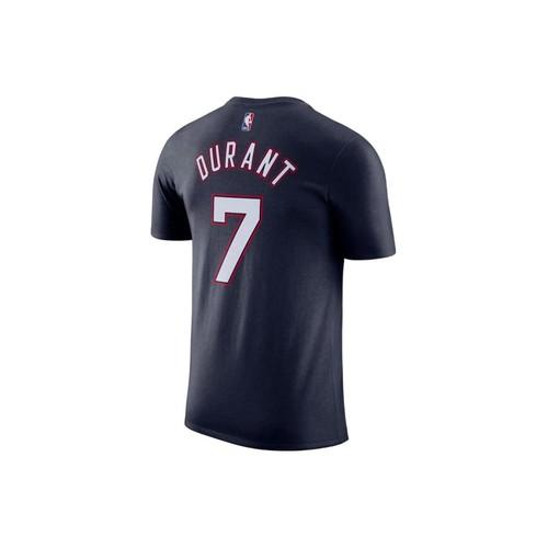 Nike No. 7 Alphanumeric Print Crew Neck Casual Short Sleeve T-Shirt for Men