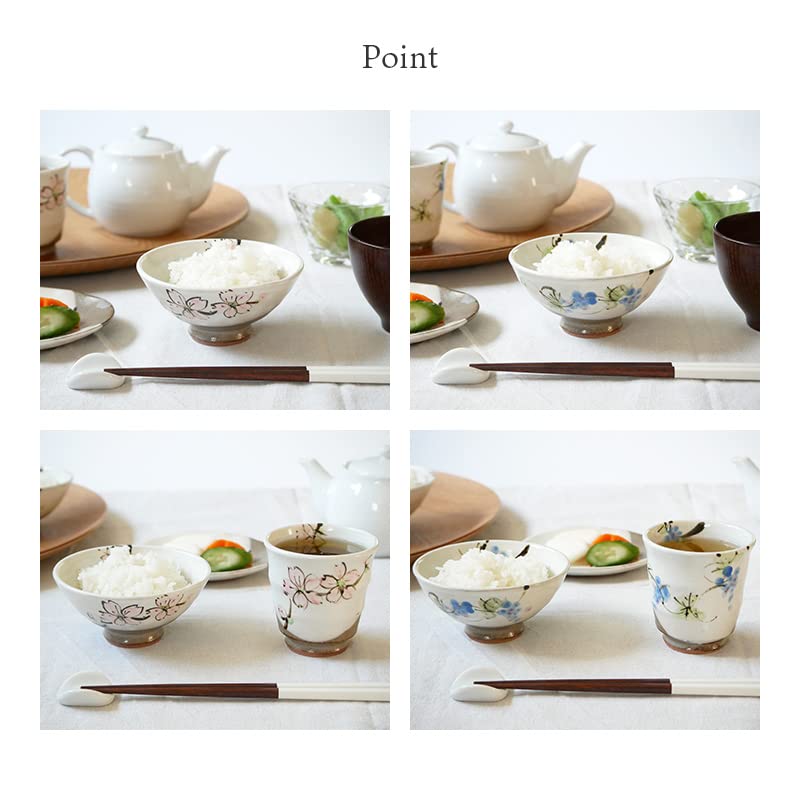 EAST Tafelschale 12cm japanisches Geschirr Kirschblüten (Osttisch) handgemalt