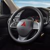 Car Steering Wheel Center Sticker Emblem Decoration For Mitsubishi Lancer 10 9 EX Outlander 3 ASX L200 Competition Ralliart