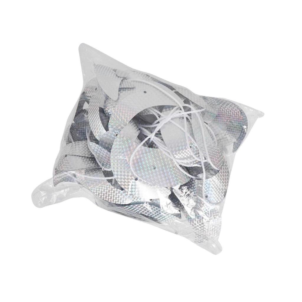 8x Bird Repellent Pinwheels Reflective Pin Wheel Garden Bird Repellent