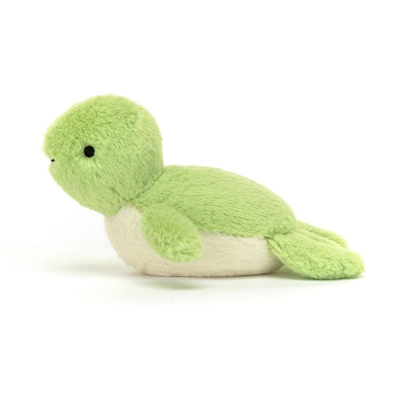 JELLYCAT Ocean Series Fluffy Sea Turtle Cute Doll Plush Doll Sit 7cm high