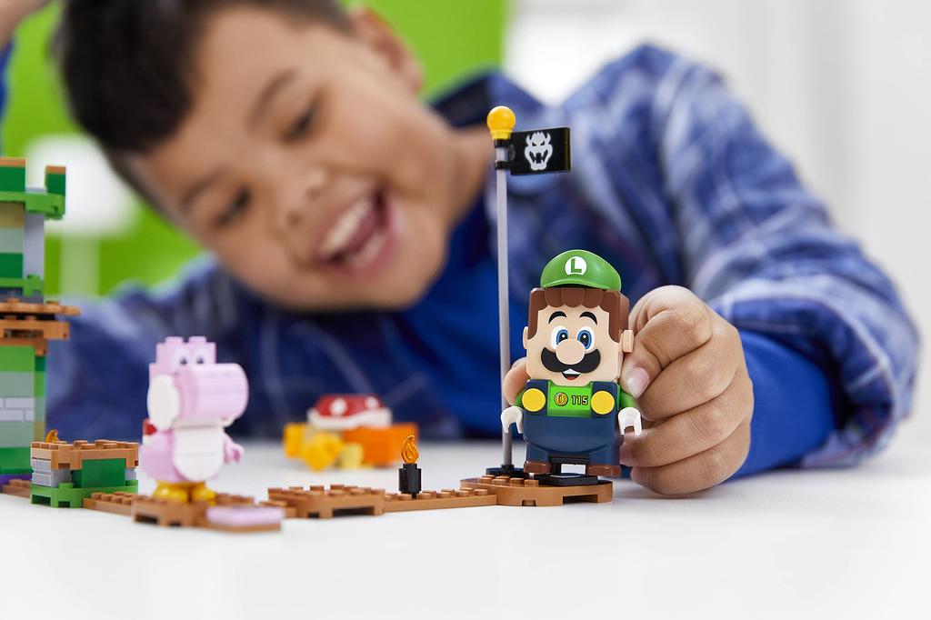 LEGO Super Mario LEGO Luigi and the Beginning of Adventure Starter Set Carrying Case Included [Manufacturer Benefit] ~ 71387+