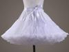 Kuroobaa Voluminous Tutu Tulle Fluffy 40cm Skirt, Petticoat, Pannier, (White)