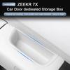 For ZEEKR 7X 2024 2025 Anti-fouling Car Door Storage Box Armrest Storage Barrel Armrest Silicone Storage Box Interior Accessorie